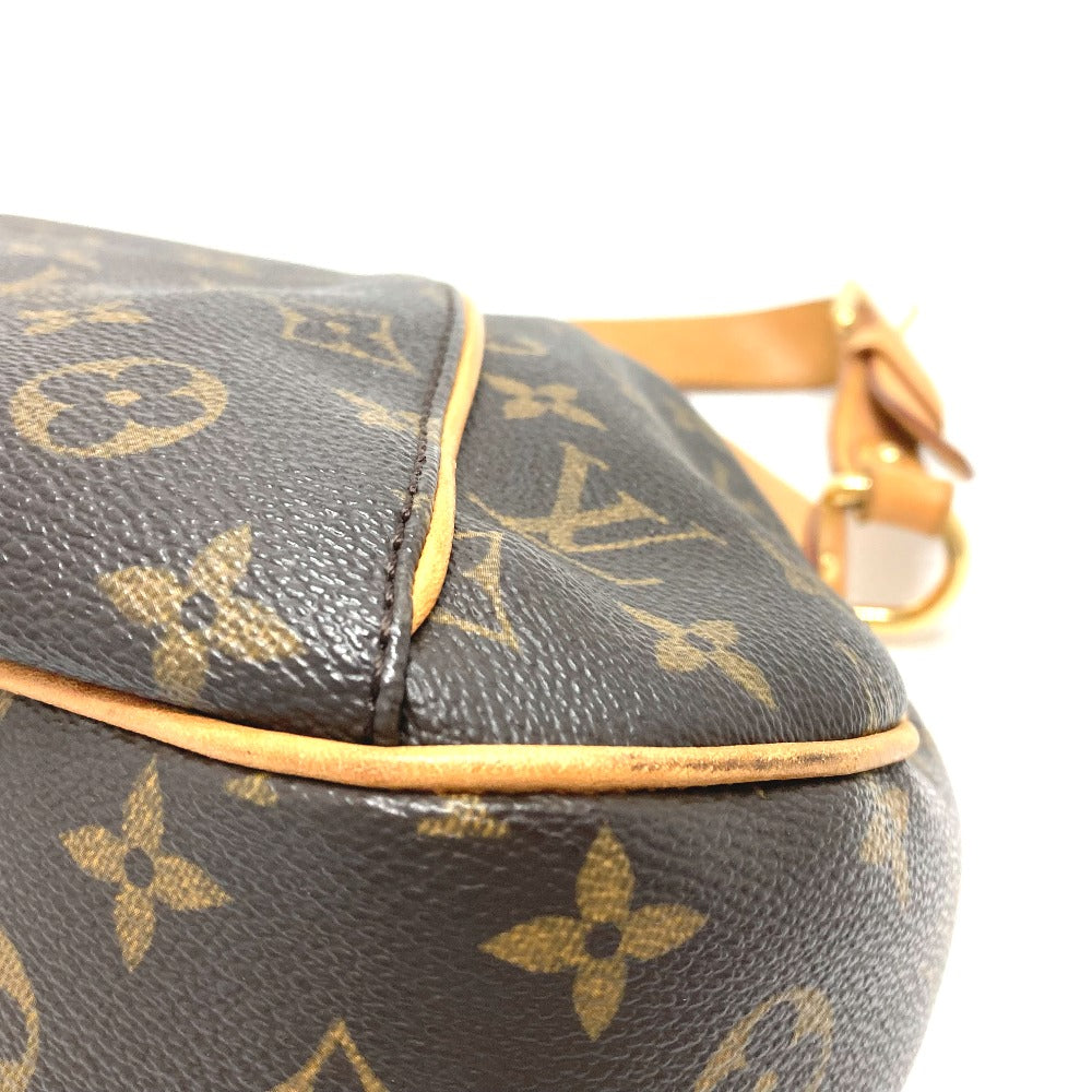 LOUIS VUITTON – Brown Monogram Canvas with Tanned Leather Trim