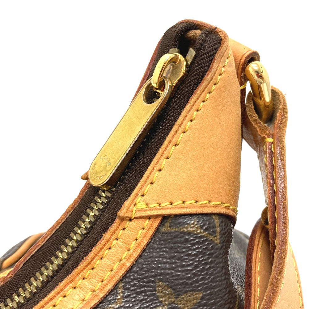 LOUIS VUITTON – Brown Monogram Canvas with Tanned Leather Trim