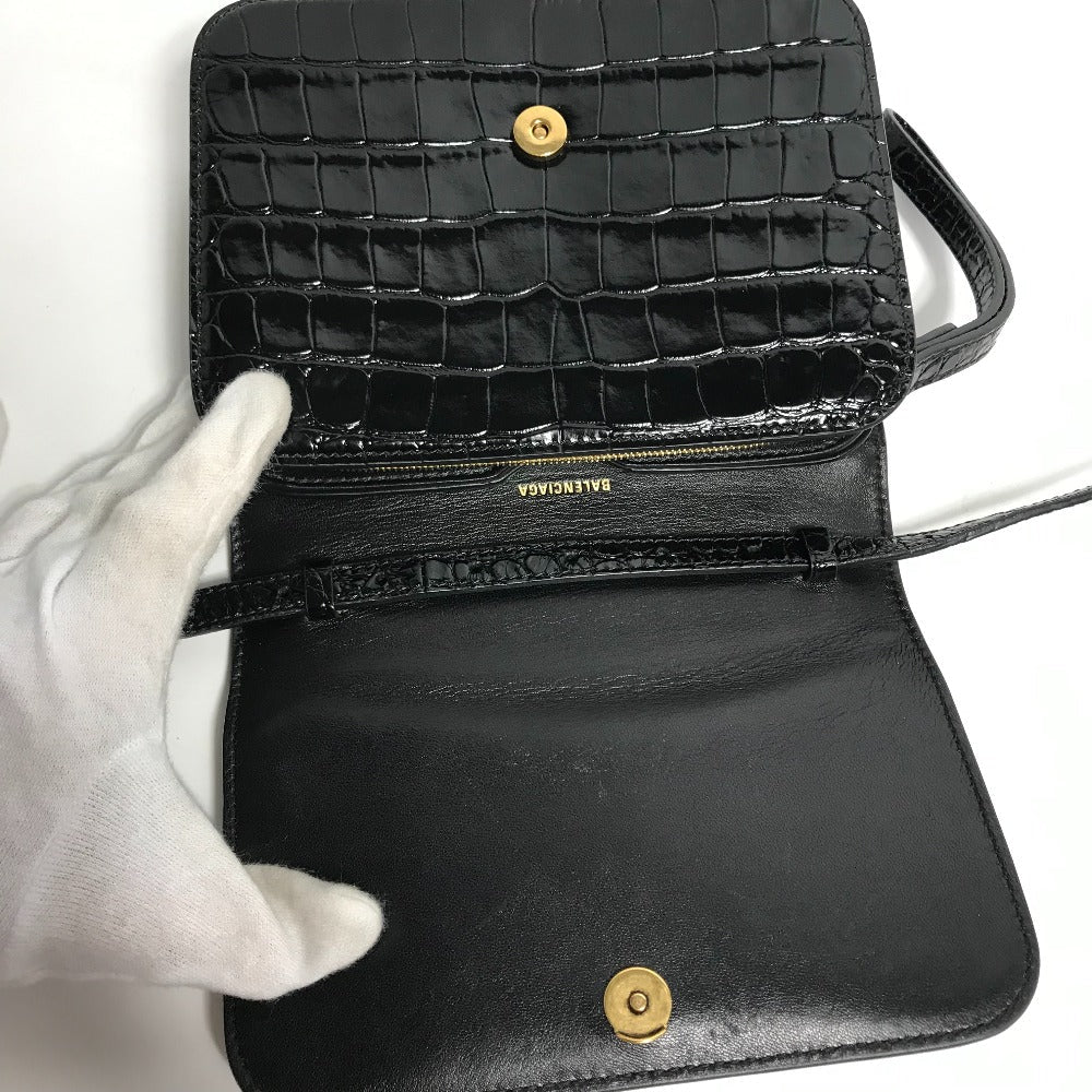 Balenciaga 2WAY Clutch B Logo Quilting 2WAY Bag