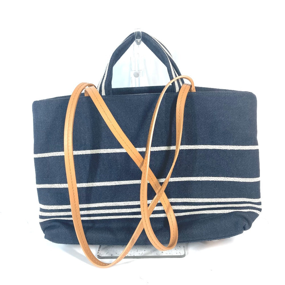 CHANEL Denim Tote CC Coco Mark 2000s Cruise Collection – Near-New