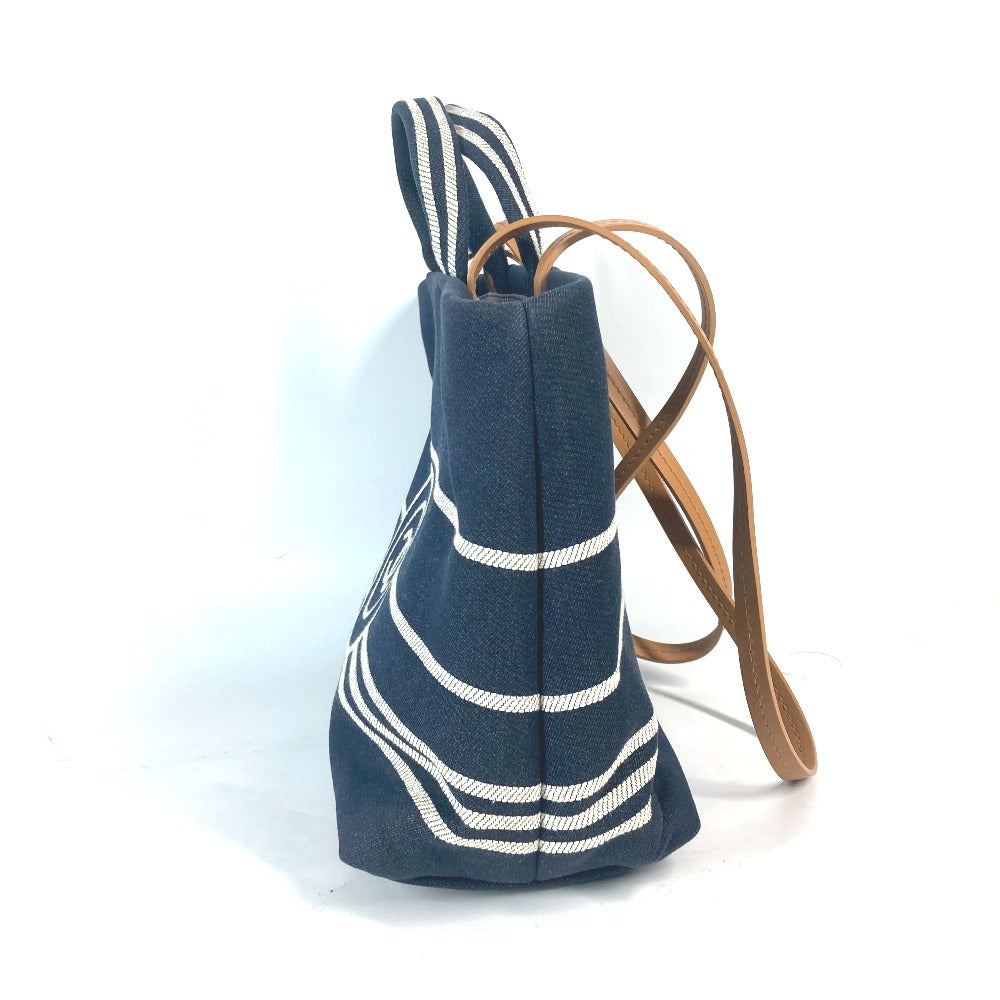 CHANEL Denim Tote CC Coco Mark 2000s Cruise Collection – Near-New