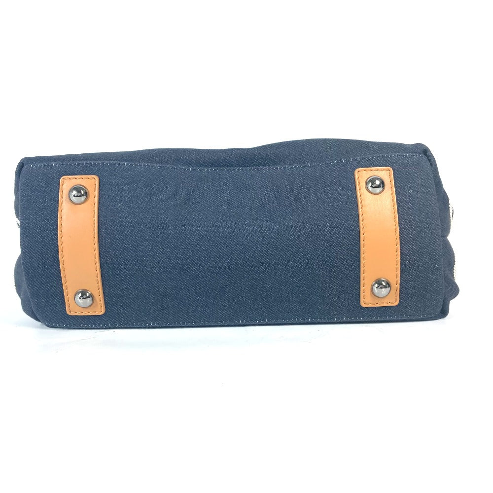 CHANEL Denim Tote CC Coco Mark 2000s Cruise Collection – Near-New