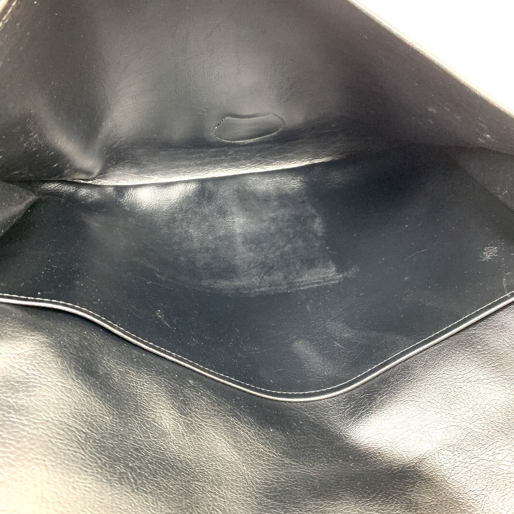 Burberry Logo Check Clutch Bag