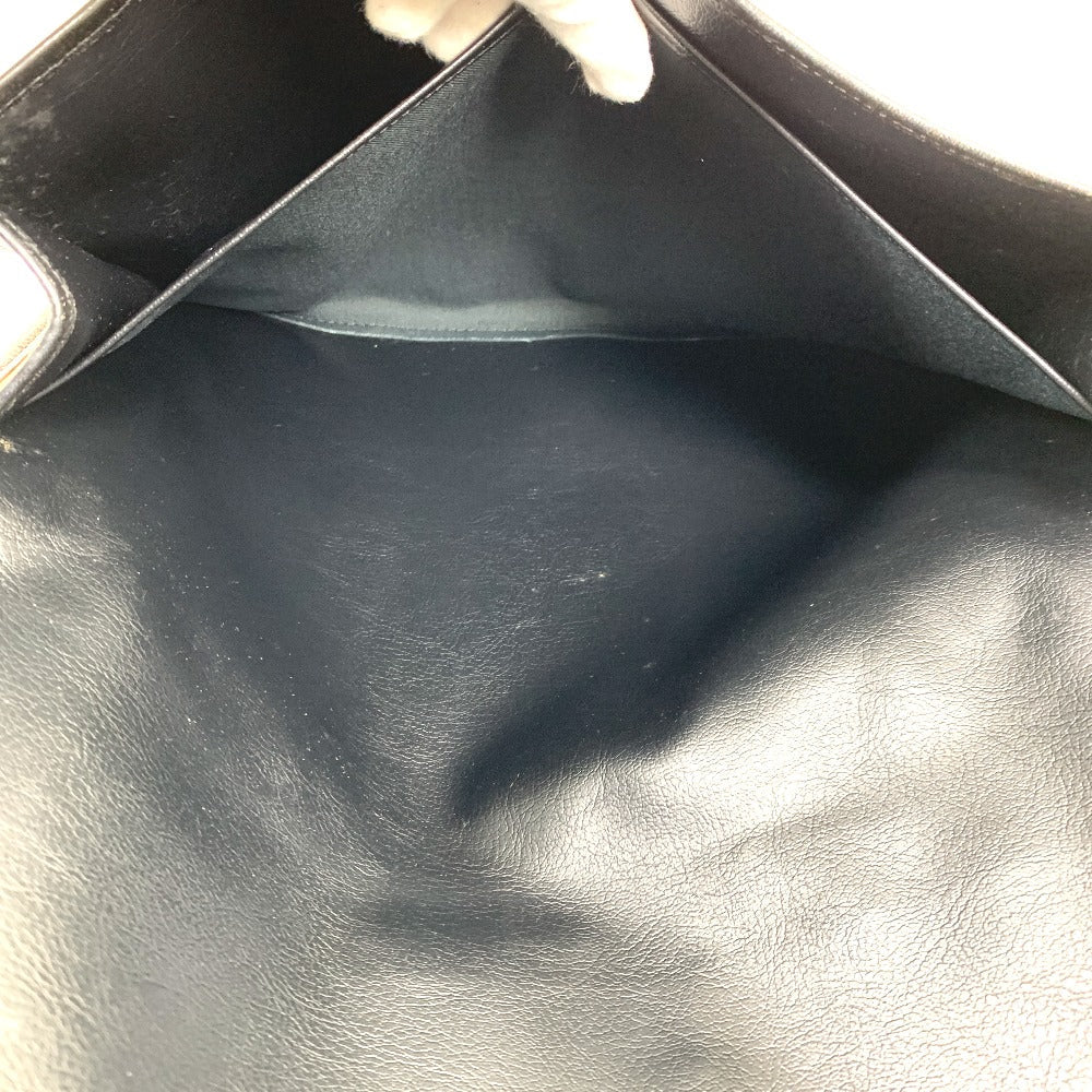 Burberry Logo Check Clutch Bag