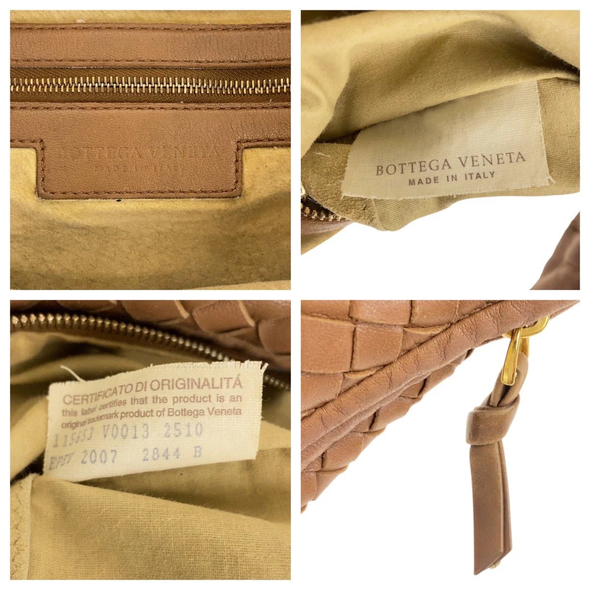 BOTTEGA VENETA – Intrecciato Boho bag – Model No. V0013 – Tomas Maier – 2010s – 100% Authentic Pre - Owned Item No. 504214 - LLUXE.CA