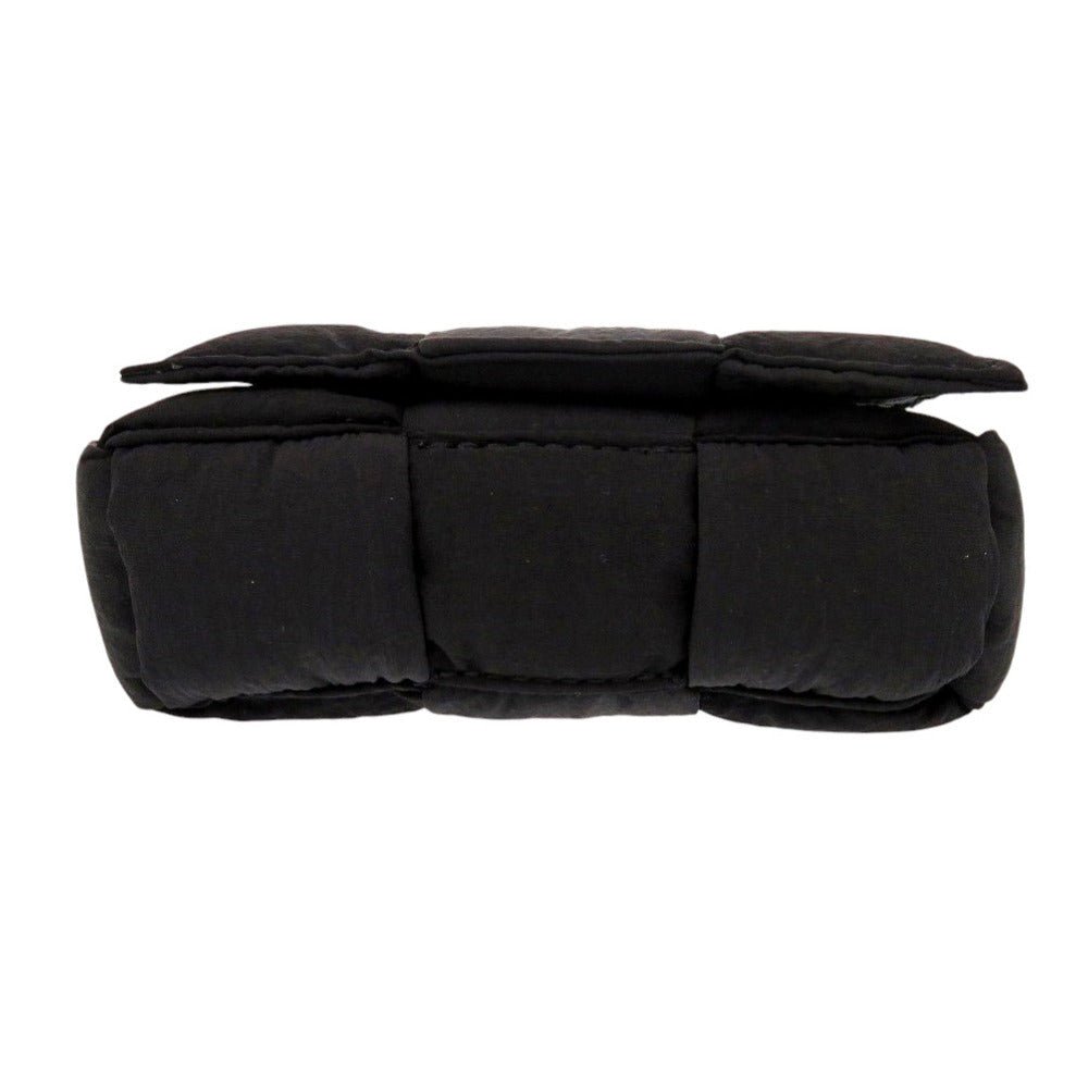 Bottega Veneta Padded Cassette Mini Bag Model number 691018 – Designed by Daniel Lee, Black Nylon, Italy (Circa 2019) – Pre - Owned, 100% Authentic (Genuine) Item No.7B0365SZ5R5 - LLUXE.CA