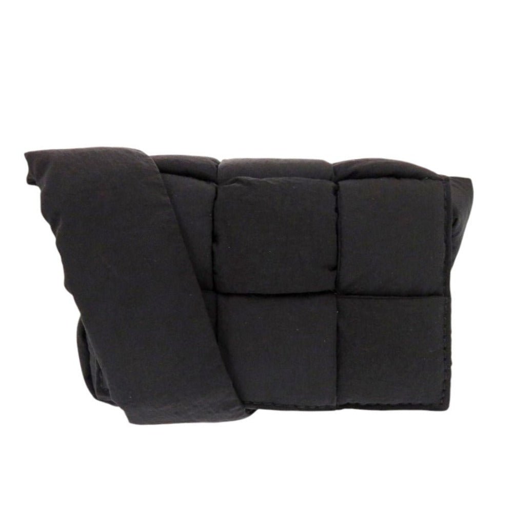 Bottega Veneta Padded Cassette Mini Bag Model number 691018 – Designed by Daniel Lee, Black Nylon, Italy (Circa 2019) – Pre - Owned, 100% Authentic (Genuine) Item No.7B0365SZ5R5 - LLUXE.CA