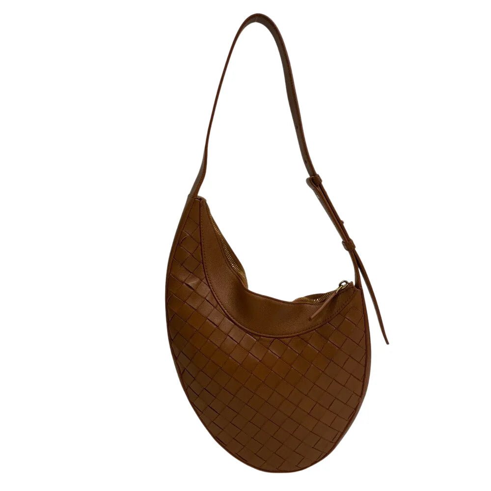 BOTTEGA VENETA – Wood Drop – Intrecciato – Shoulder Bag – Small - Designed by Tomas Maier – 2000s – 100% Authentic Pre - Owned Item No.: Z0013575 - LLUXE.CA