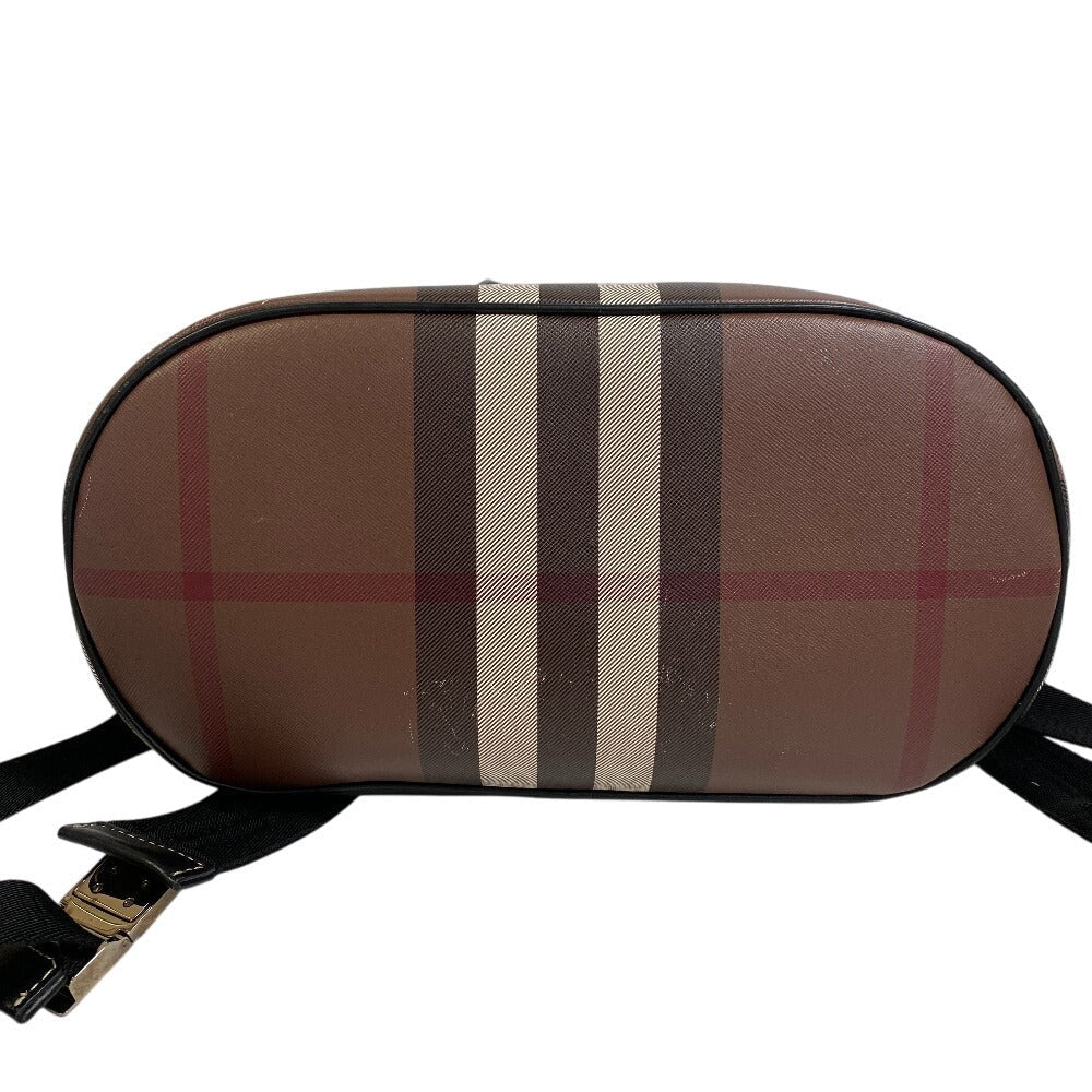 BURBERRY – Drawstring Backpack / 2 - Way Tote – Nova Check – PVC & Leather – Christopher Bailey – 2015 – 100% Authentic Pre - Owned Item No.: Z0013610 - LLUXE.CA