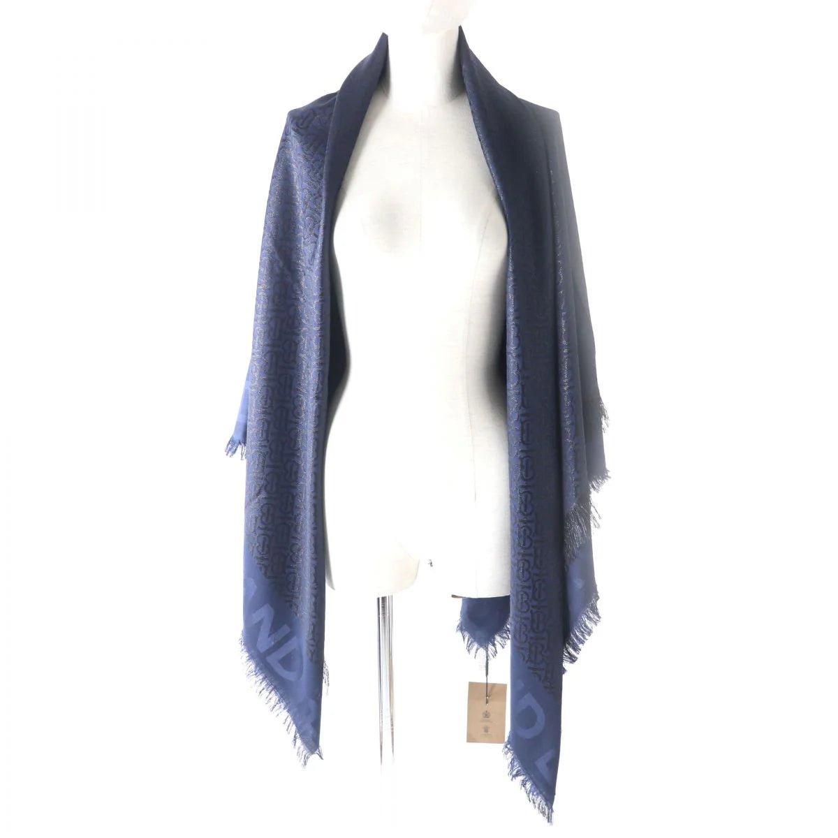 BURBERRY – Silk & Wool Blend Shawl – Riccardo Tisci – c. 2019 – 100% Authentic Pre - Owned - LLUXE.CA