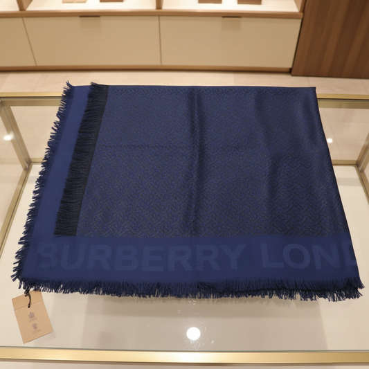 Burberry Silk & Wool Blend Shawl