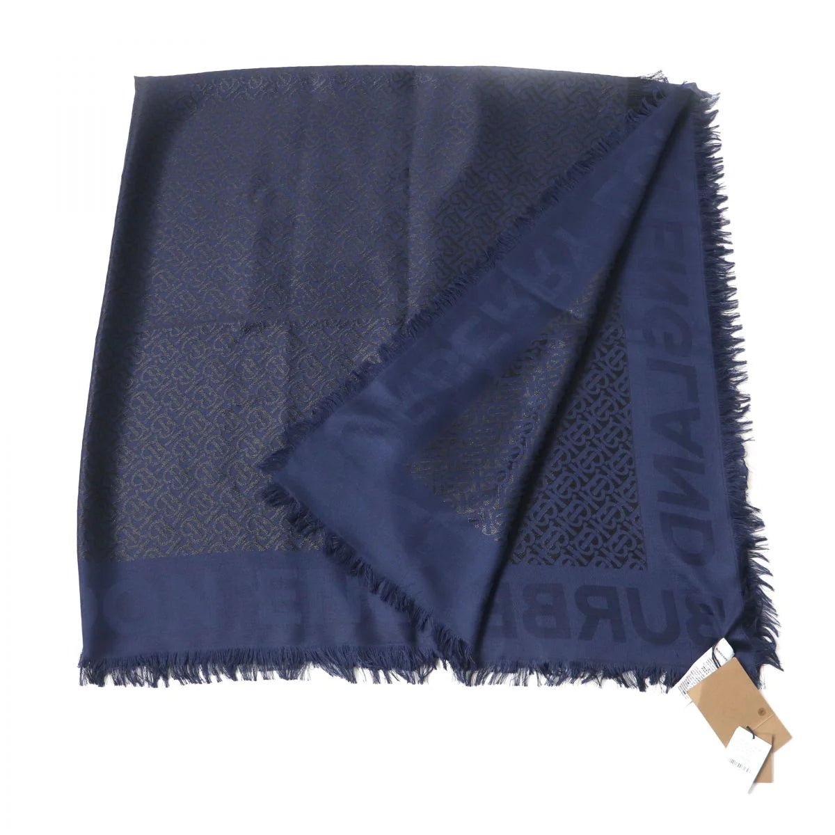 BURBERRY – Silk & Wool Blend Shawl – Riccardo Tisci – c. 2019 – 100% Authentic Pre - Owned - LLUXE.CA