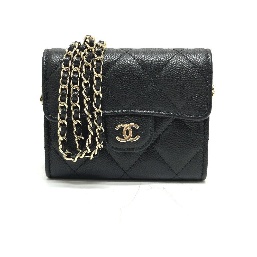 CHANEL AP0238 Coin Case in Black Caviar Leather – Designed by Karl Lagerfeld, COCO Mark Matelassé CC, Item No. 3109 - 23717 - 3, 2020s, – 100% Authentic Pre - Owned as good as new - LLUXE.CA