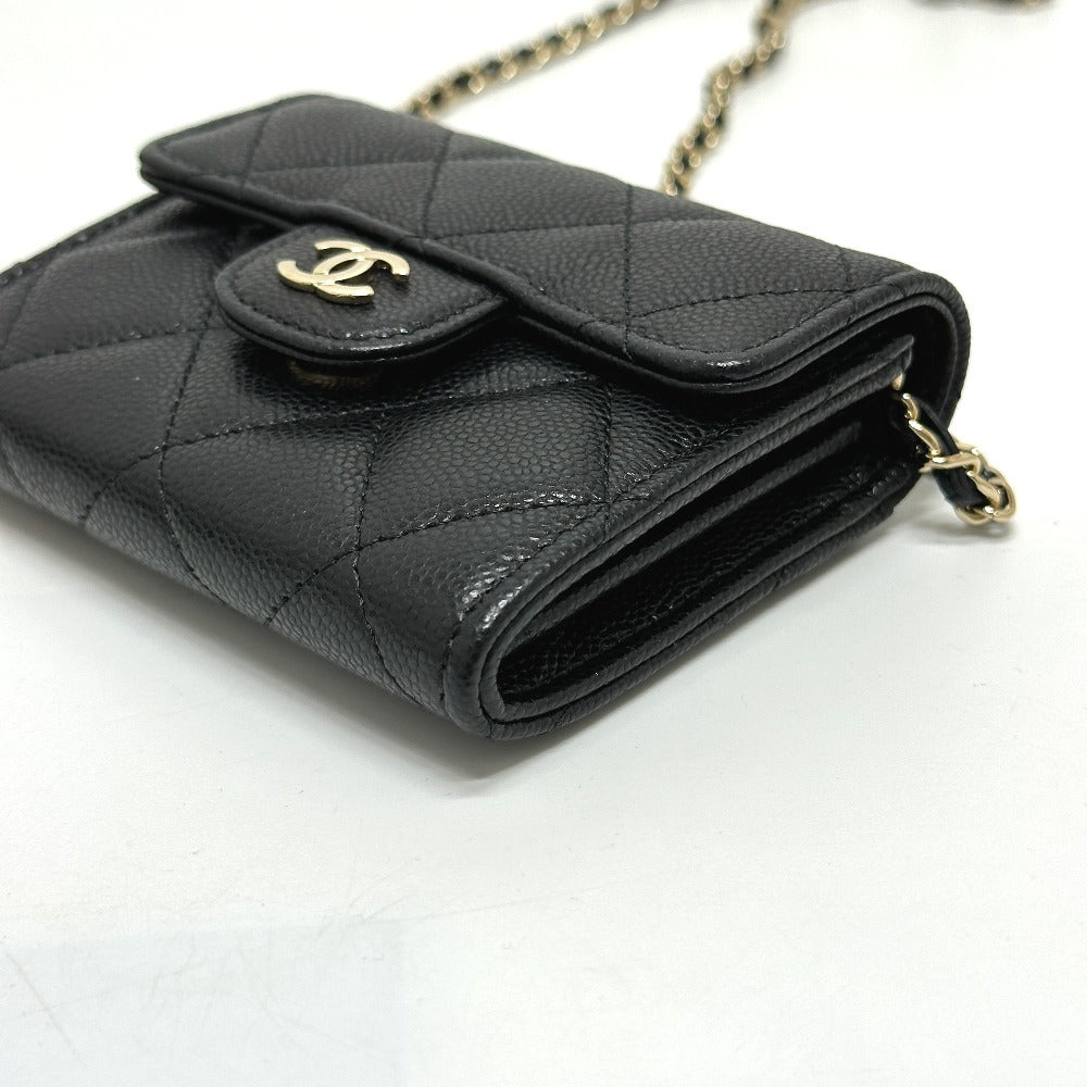 CHANEL AP0238 Coin Case in Black Caviar Leather – Designed by Karl Lagerfeld, COCO Mark Matelassé CC, Item No. 3109 - 23717 - 3, 2020s, – 100% Authentic Pre - Owned as good as new - LLUXE.CA