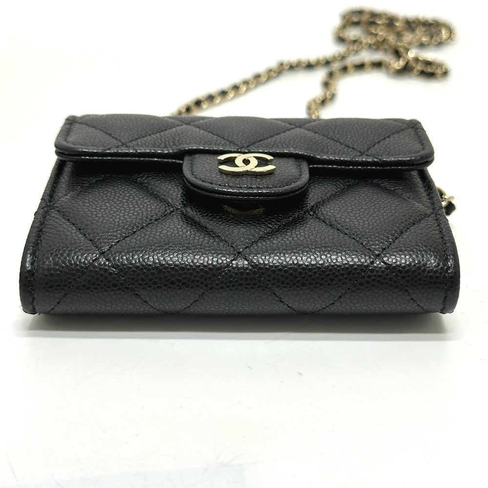 CHANEL AP0238 Coin Case in Black Caviar Leather – Designed by Karl Lagerfeld, COCO Mark Matelassé CC, Item No. 3109 - 23717 - 3, 2020s, – 100% Authentic Pre - Owned as good as new - LLUXE.CA