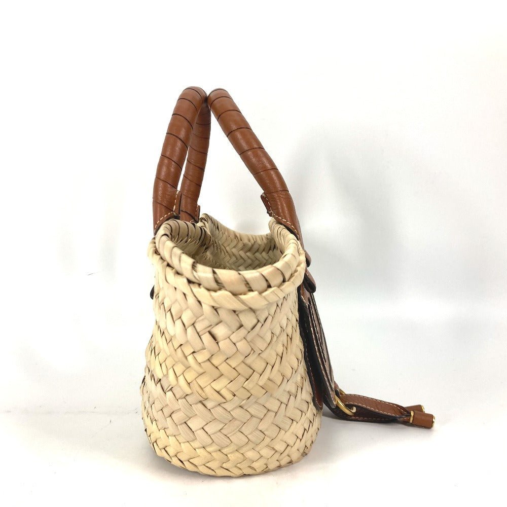CHLOÉ – Straw & Leather Tote Bag – Model No. E - 240417 - 2 – MARCIE – Gabriela Hearst – 2022 – 100% Authentic Pre - Owned - LLUXE.CA
