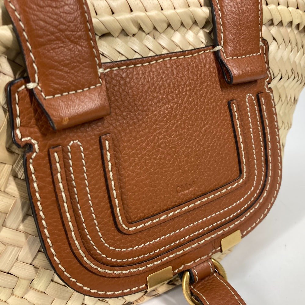 CHLOÉ – Straw & Leather Tote Bag – Model No. E - 240417 - 2 – MARCIE – Gabriela Hearst – 2022 – 100% Authentic Pre - Owned - LLUXE.CA