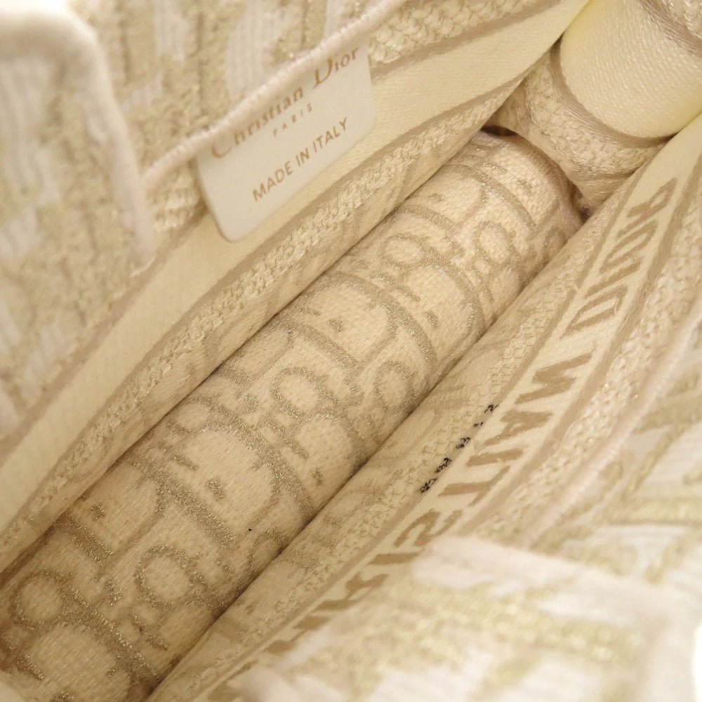 CHRISTIAN DIOR – Oblique Book Tote Mini – Designed by Maria Grazia Chiuri – 2019 – 100% Authentic Pre - Owned Item No.: 7G1459IBZ6R21 - LLUXE.CA