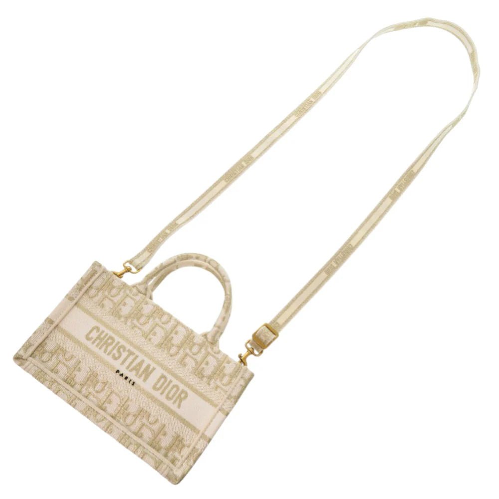 CHRISTIAN DIOR – Oblique Book Tote Mini – Designed by Maria Grazia Chiuri – 2019 – 100% Authentic Pre - Owned Item No.: 7G1459IBZ6R21 - LLUXE.CA