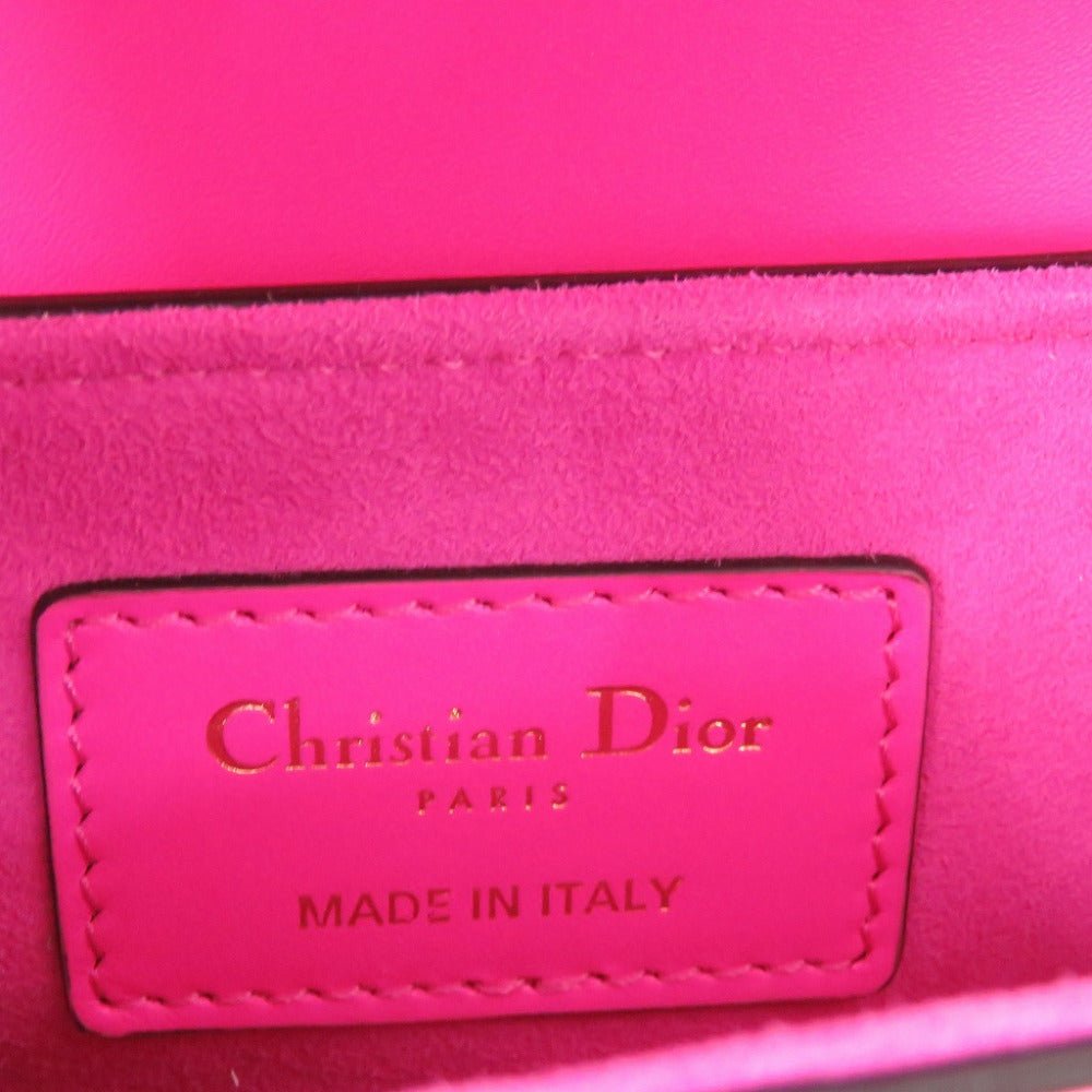 Christian Dior Saddle Bag in Passion Pink Leather (Year: Circa 2021, by Maria Grazia Chiuri) – Pre - Owned, 100% Authentic - LLUXE.CA