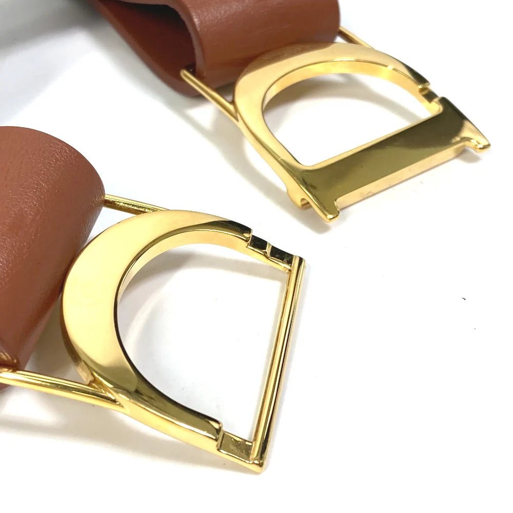 DIOR – Belt – CD Logo Saddle – John Galliano – Circa 2000 – 100% Authentic Pre - Owned Item No.: 5200 - 21907 - 8 - LLUXE.CA