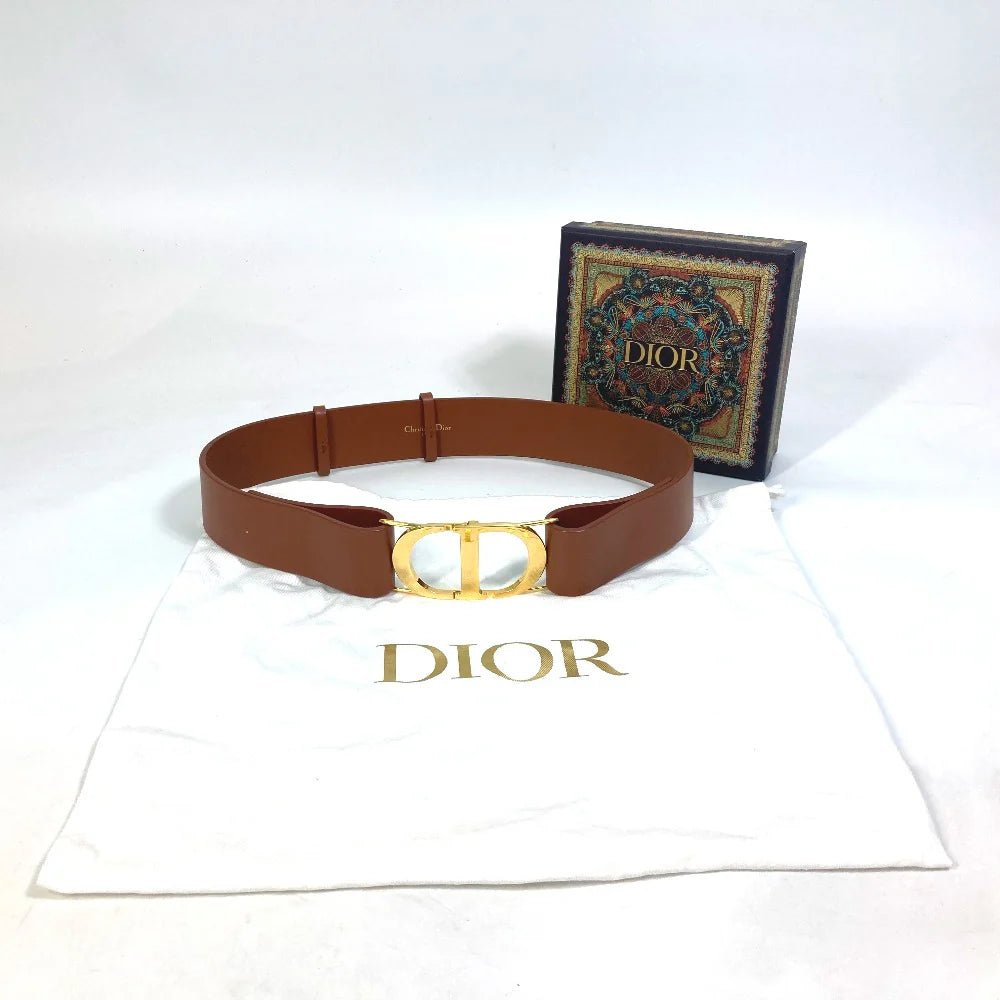 DIOR – Belt – CD Logo Saddle – John Galliano – Circa 2000 – 100% Authentic Pre - Owned Item No.: 5200 - 21907 - 8 - LLUXE.CA