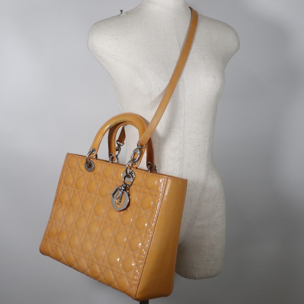 DIOR – Lady Dior Handbag – Model No. 09 - BO - 0174 – John Galliano – 2009 – 100% Authentic Pre - Owned Item No. I131824019 - LLUXE.CA