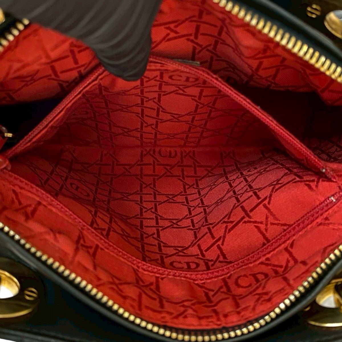 DIOR – Lady Dior Satchel / Cannage Stitch Handbag – Model No. 20250514KML53 - 2 – Maria Grazia Chiuri – 2020s – 100% Authentic Pre - Owne - LLUXE.CA