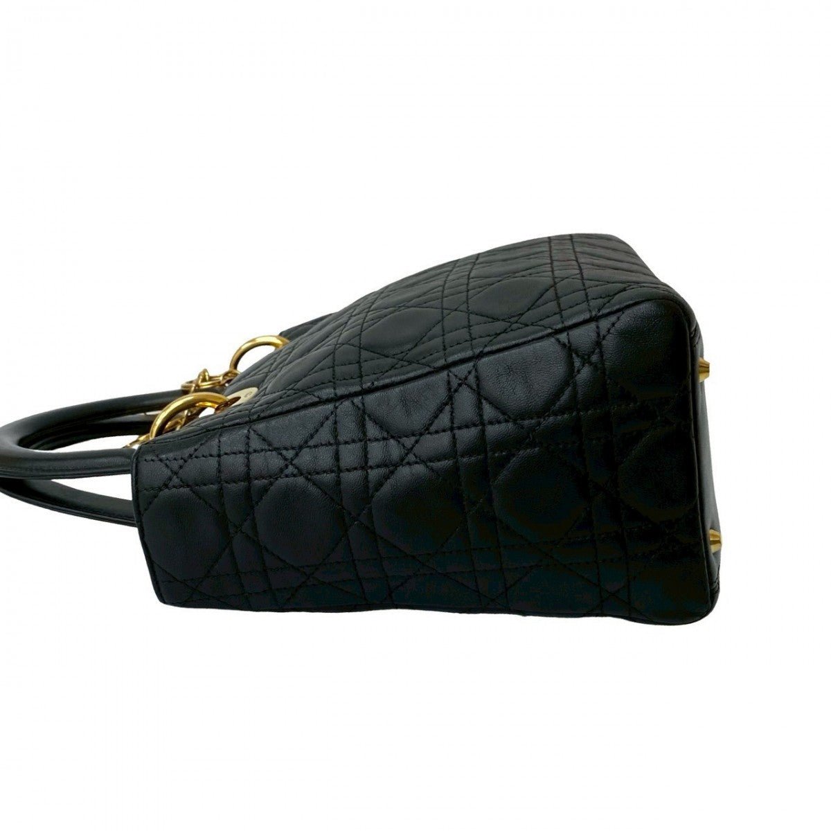 DIOR – Lady Dior Satchel / Cannage Stitch Handbag – Model No. 20250514KML53 - 2 – Maria Grazia Chiuri – 2020s – 100% Authentic Pre - Owne - LLUXE.CA