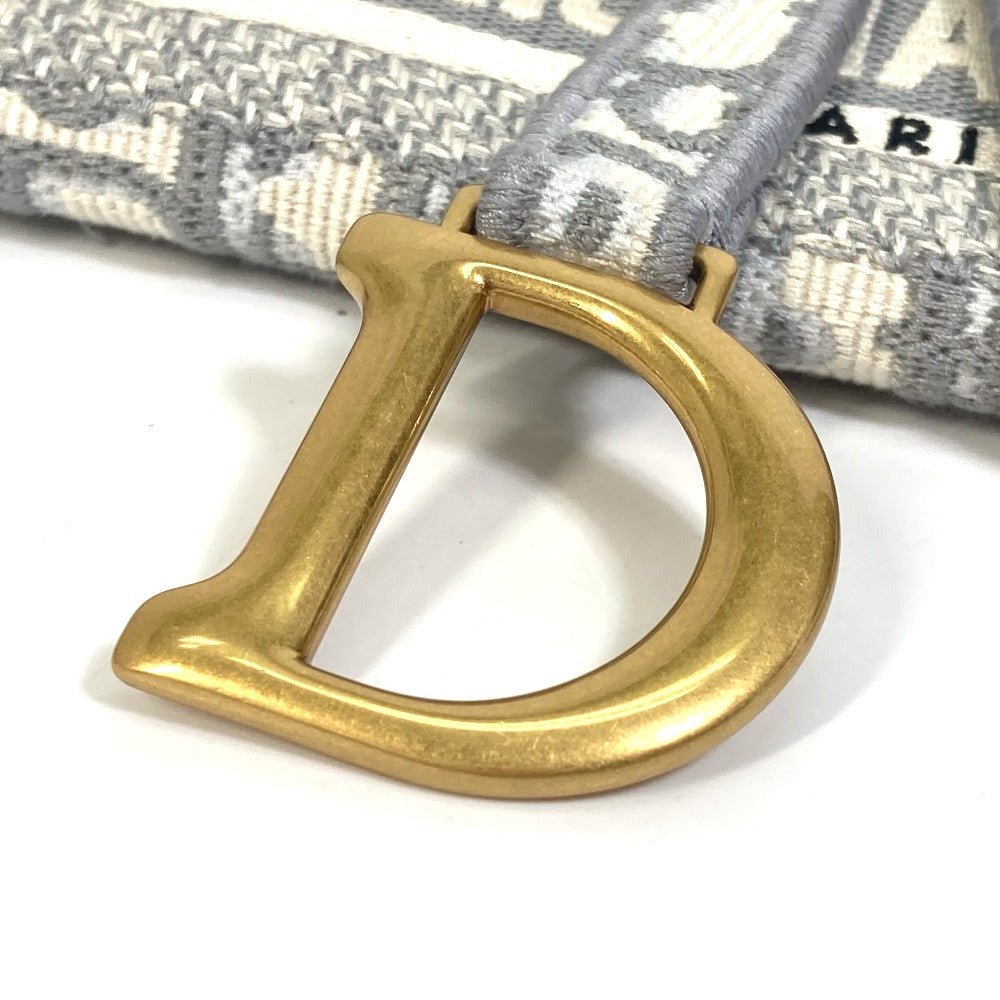 DIOR – Waist Bag – Oblique Jacquard Embroidery Saddle Slim Pouch – Kim Jones – 2018 Revival – 100% Authentic Pre - Owned Item No.: 5276 - 21705 - 11 - LLUXE.CA