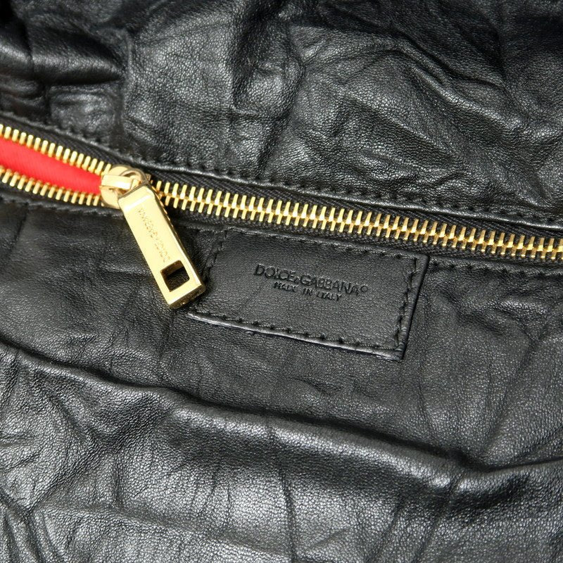 DOLCE & GABBANA – Shoulder Bag – Model No. 8183 - 15824 - 6 – Leopard Flower Rock Metal – Domenico Dolce & Stefano Gabbana – 2010s – 100% Authentic Pre - Owned Item No. RA2387 - LLUXE.CA