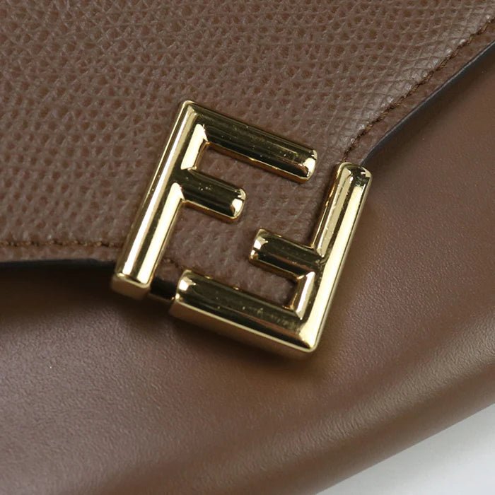 FENDI – FF Diamond Chain Wallet – Model No. 8M0365 ALV4 – Silvia Venturini Fendi – Circa 2021 – 100% Authentic Pre - Owned - LLUXE.CA