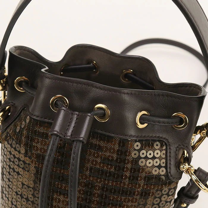 FENDI – Mini Bucket Bag – Model No. 8BS010 – Silvia Venturini Fendi – 2022 – 100% Authentic Pre - Owned Item No:usdfe94977011 　　 - LLUXE.CA