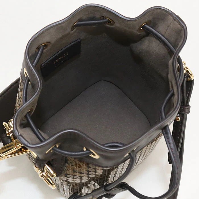FENDI – Mini Bucket Bag – Model No. 8BS010 – Silvia Venturini Fendi – 2022 – 100% Authentic Pre - Owned Item No:usdfe94977011 　　 - LLUXE.CA