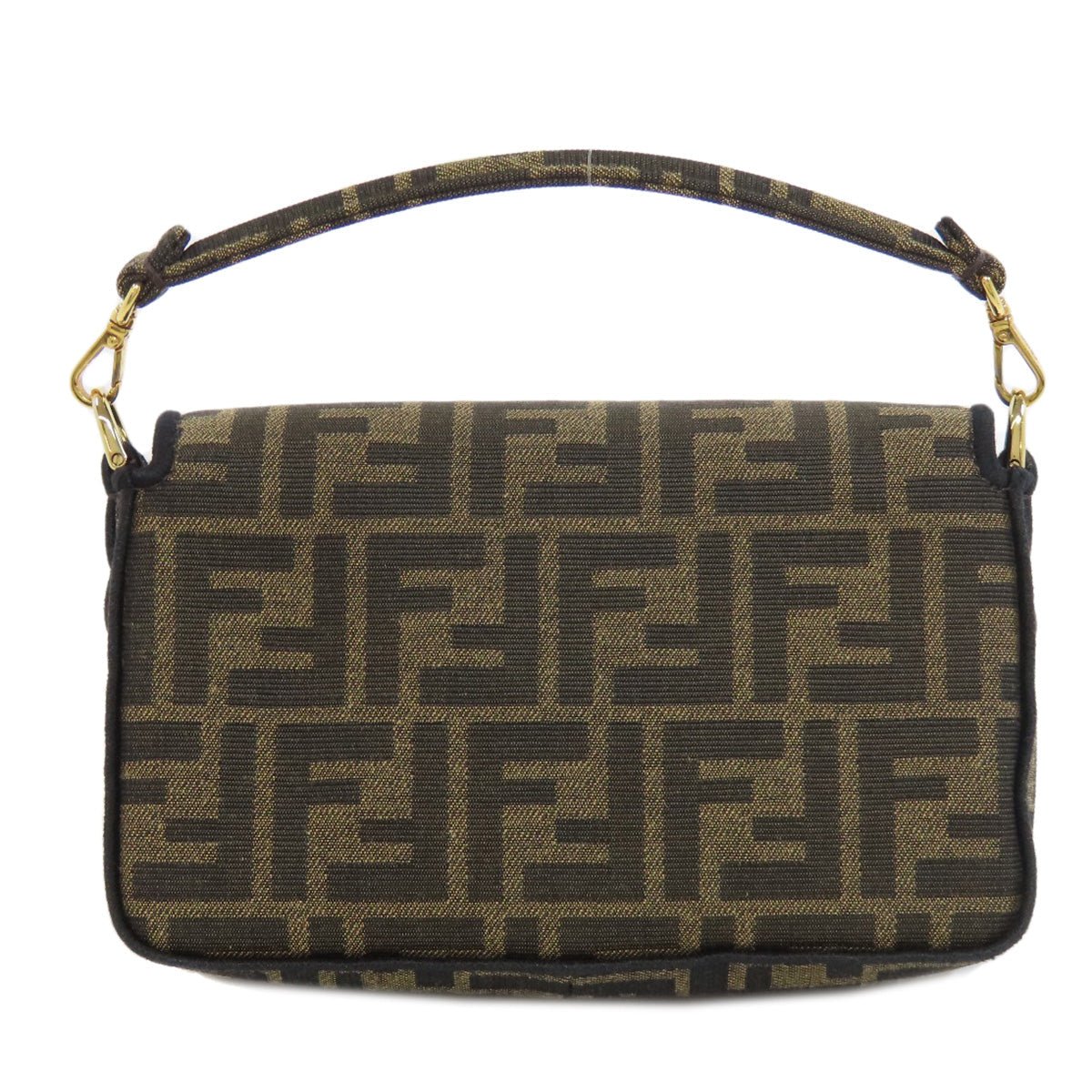 FENDI – Zucca Pattern 2WAY Shoulder Bag – Model No. 65814233 – Silvia Venturini Fendi – Early 2000s – 100% Authentic Pre - Owned - LLUXE.CA