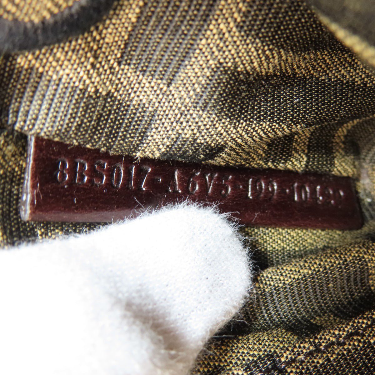 FENDI – Zucca Pattern 2WAY Shoulder Bag – Model No. 65814233 – Silvia Venturini Fendi – Early 2000s – 100% Authentic Pre - Owned - LLUXE.CA