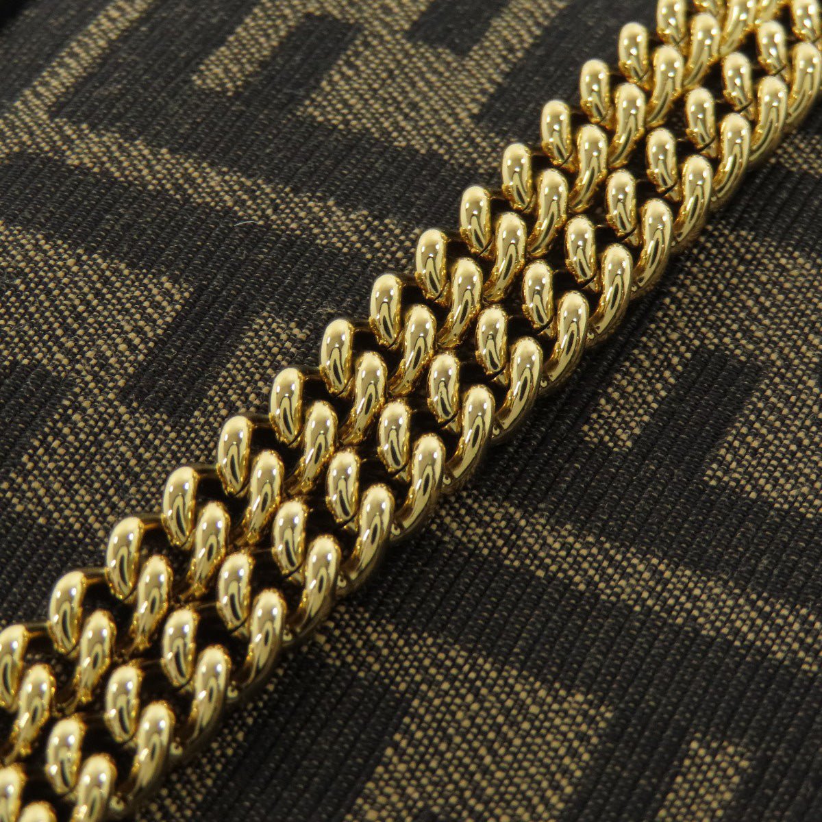 FENDI – Zucca Pattern 2WAY Shoulder Bag – Model No. 65814233 – Silvia Venturini Fendi – Early 2000s – 100% Authentic Pre - Owned - LLUXE.CA