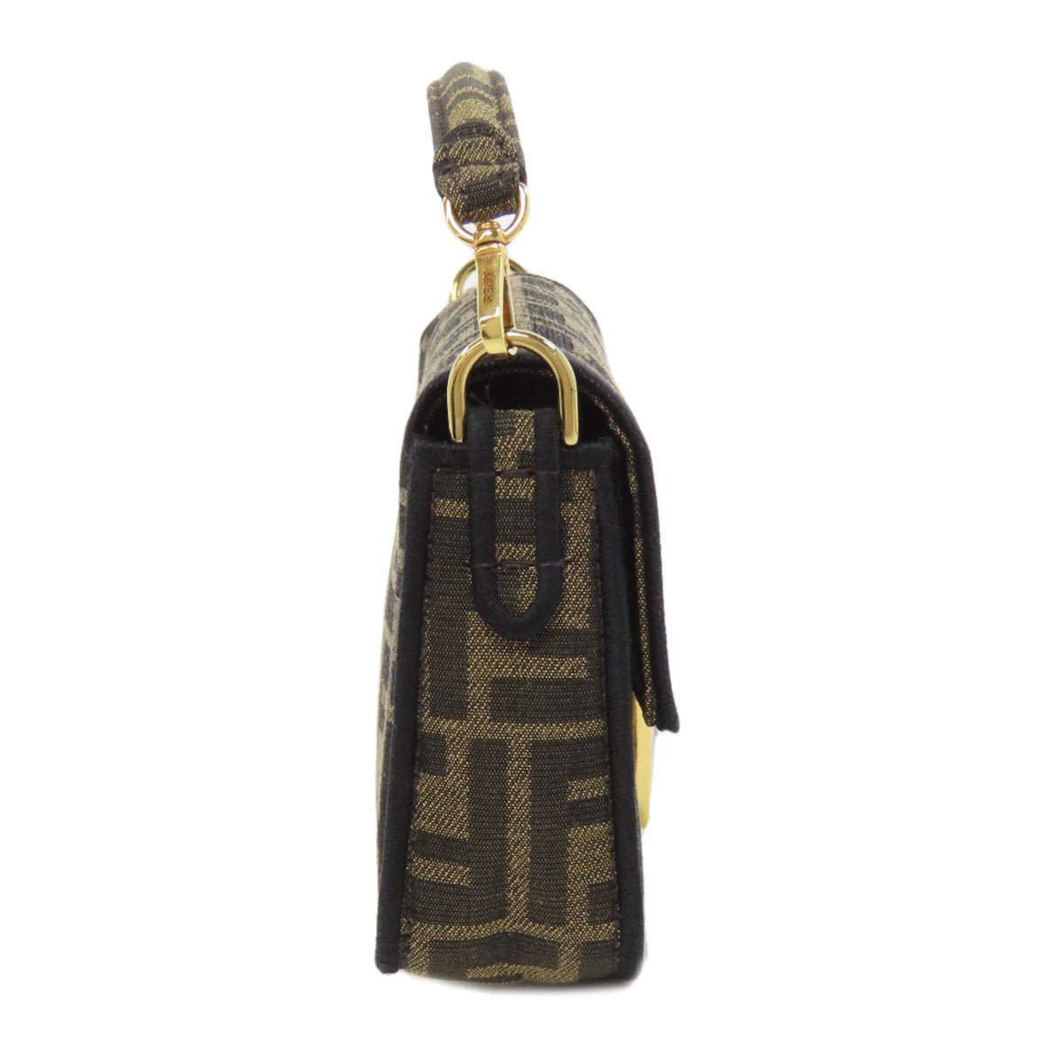 FENDI – Zucca Pattern 2WAY Shoulder Bag – Model No. 65814233 – Silvia Venturini Fendi – Early 2000s – 100% Authentic Pre - Owned - LLUXE.CA