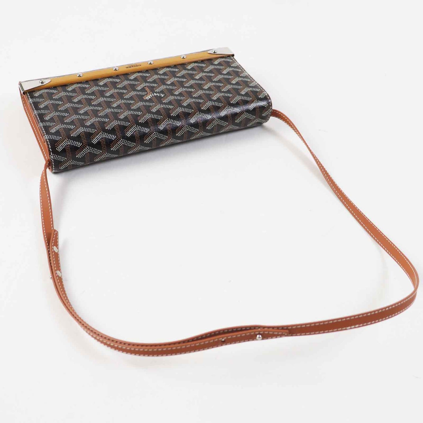 GOYARD 00025133 Monte Carlo Goyardine (Circa Early 2010s, Designer: Goyard under Morel Family) – Pre - Owned, 100% Authentic - LLUXE.CA