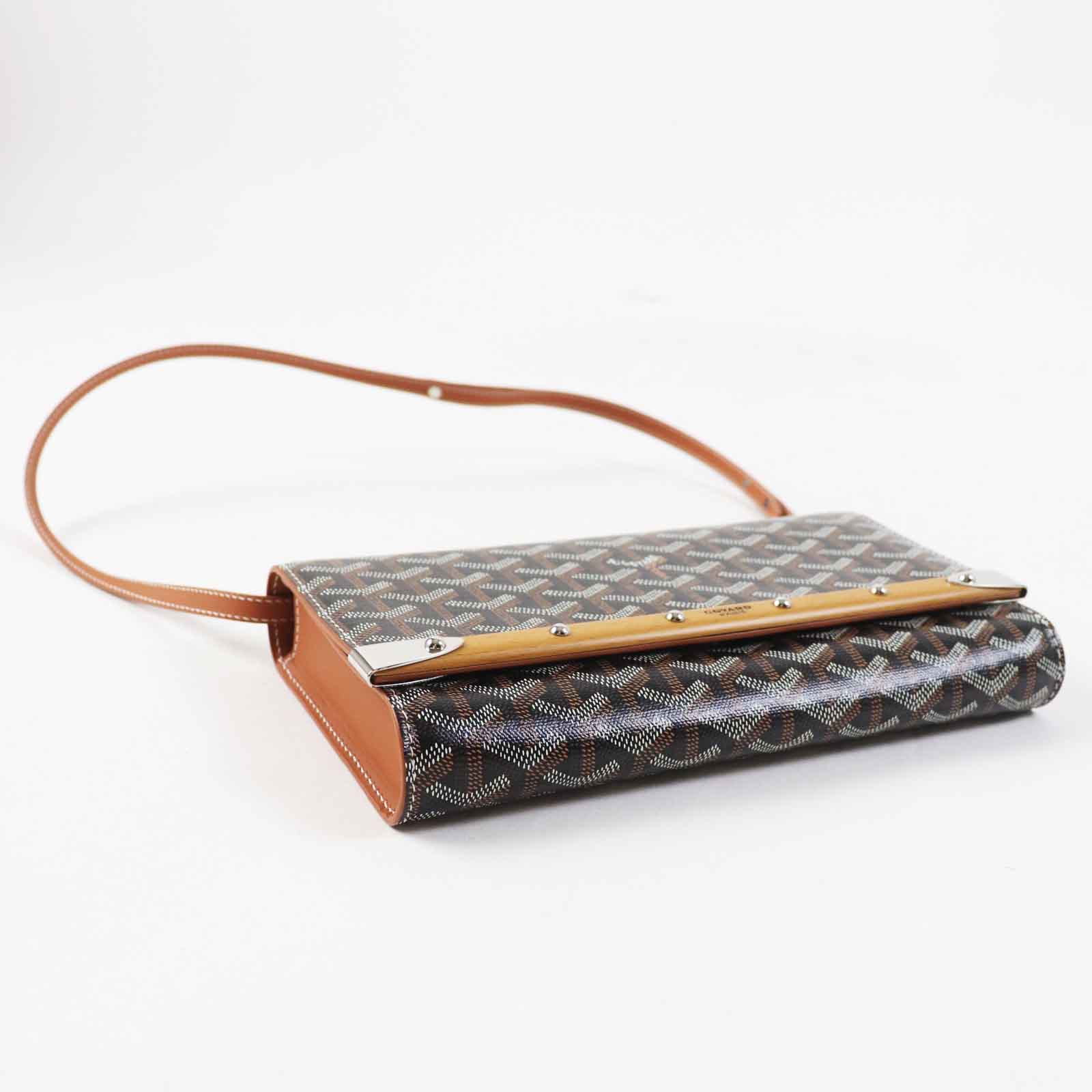 GOYARD 00025133 Monte Carlo Goyardine (Circa Early 2010s, Designer: Goyard under Morel Family) – Pre - Owned, 100% Authentic - LLUXE.CA