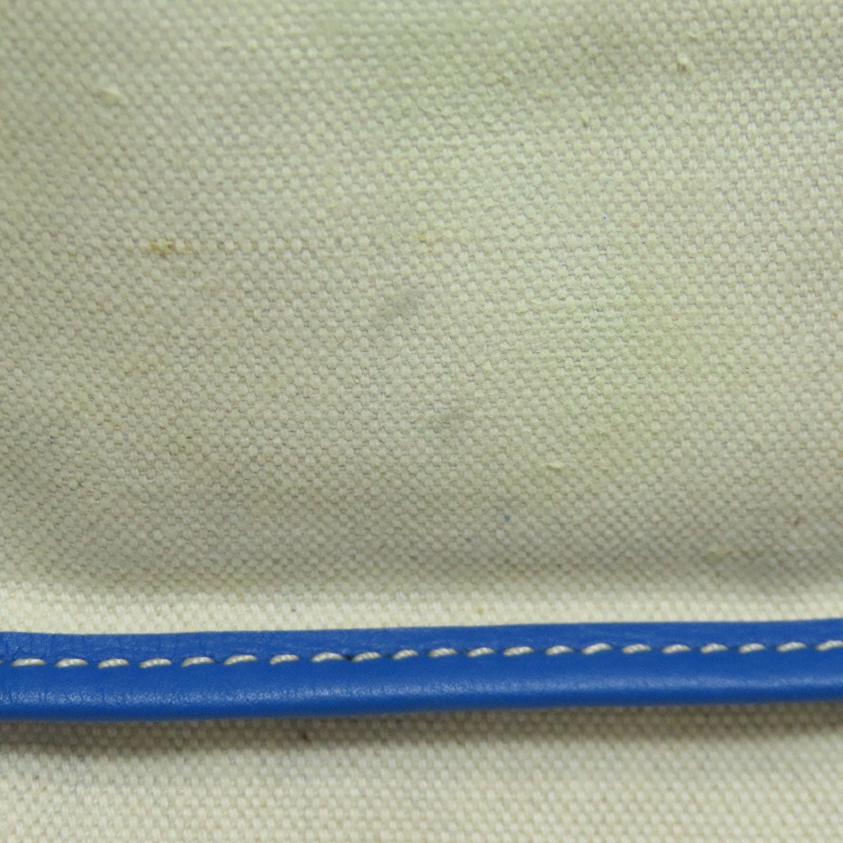 Goyard 75619027 Saint Louis GM Tote Bag Blue Coated Canvas with Pouch | Circa 2010s | Made in France | Heritage Design | A Rank Condition 100% Authentic Pre - Owned - LLUXE.CA