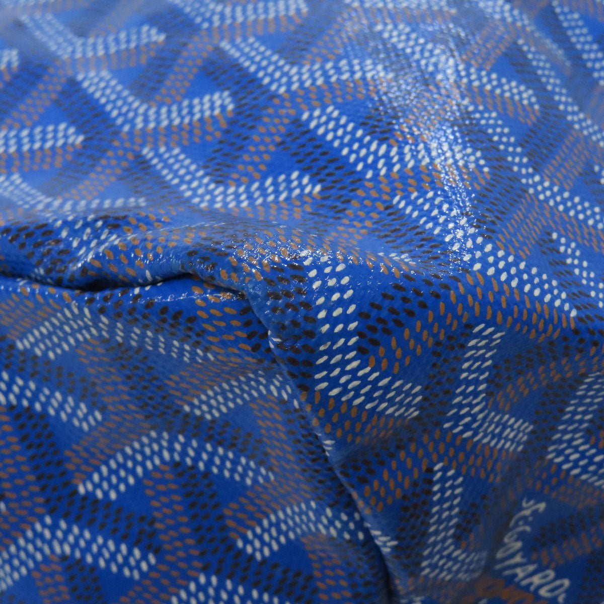 Goyard 75619027 Saint Louis GM Tote Bag Blue Coated Canvas with Pouch | Circa 2010s | Made in France | Heritage Design | A Rank Condition 100% Authentic Pre - Owned - LLUXE.CA