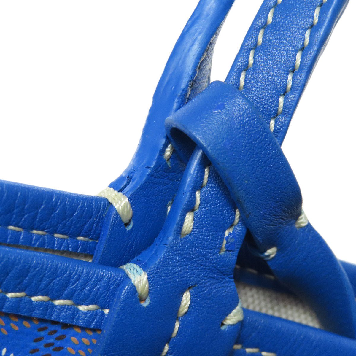 Goyard 75619027 Saint Louis GM Tote Bag Blue Coated Canvas with Pouch | Circa 2010s | Made in France | Heritage Design | A Rank Condition 100% Authentic Pre - Owned - LLUXE.CA