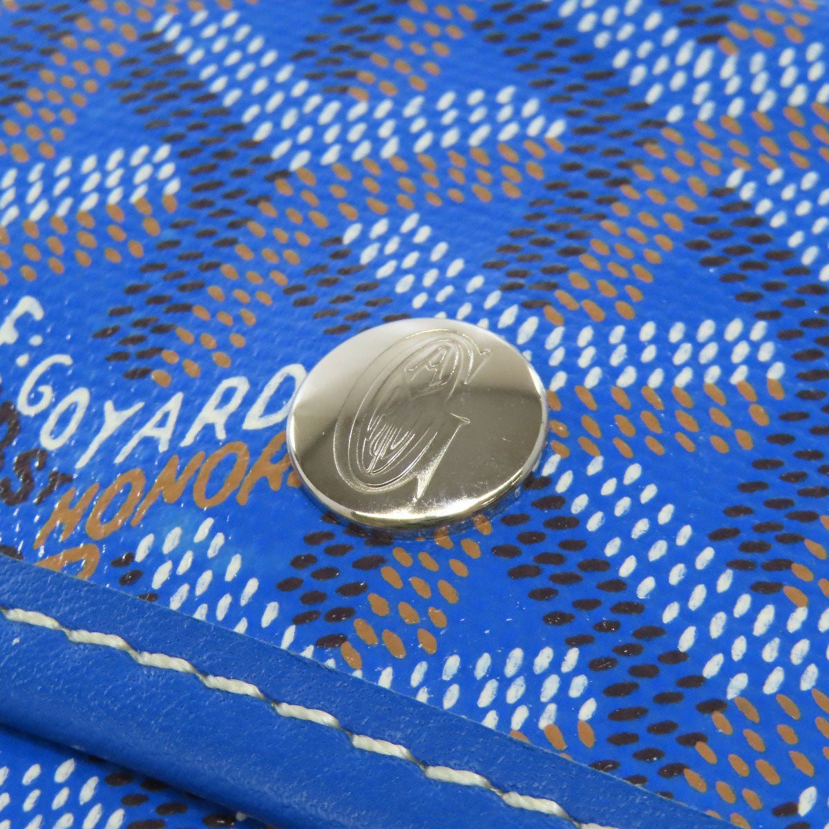 Goyard 75619027 Saint Louis GM Tote Bag Blue Coated Canvas with Pouch | Circa 2010s | Made in France | Heritage Design | A Rank Condition 100% Authentic Pre - Owned - LLUXE.CA