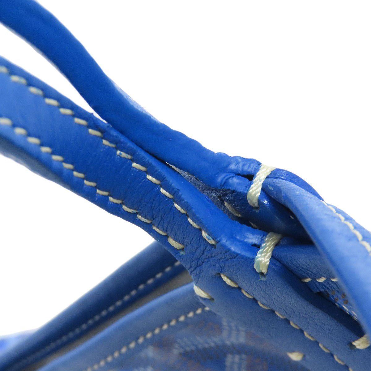 Goyard 75619027 Saint Louis GM Tote Bag Blue Coated Canvas with Pouch | Circa 2010s | Made in France | Heritage Design | A Rank Condition 100% Authentic Pre - Owned - LLUXE.CA