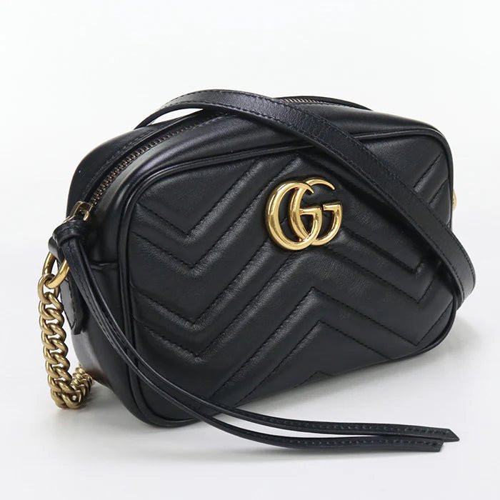 GUCCI – GG Marmont Mini Camera Bag – 448065 – Designed by Alessandro Michele – 2016 – 100% Authentic Pre - Owned Item No.: usdgu89159011 - LLUXE.CA