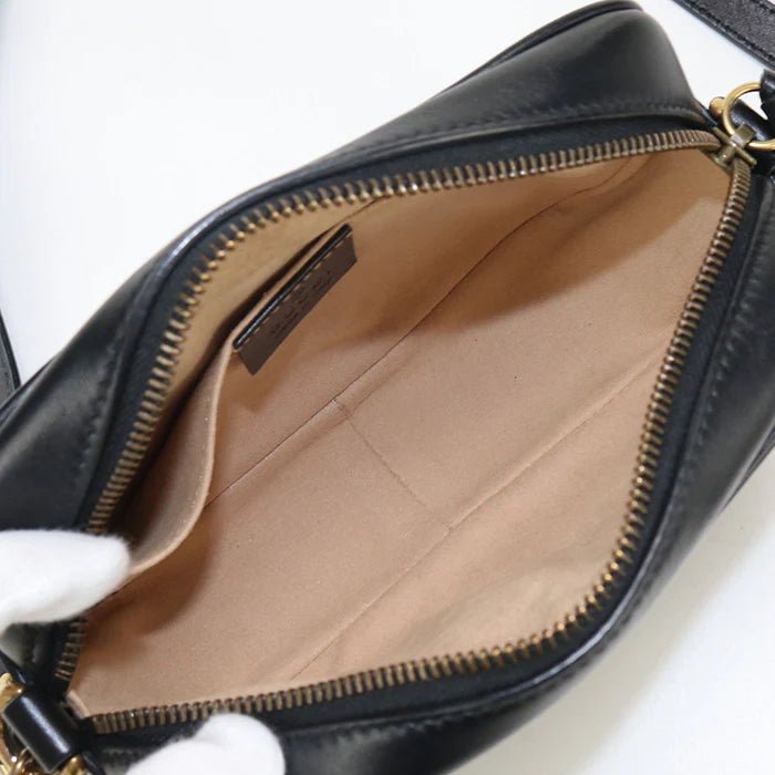 GUCCI – GG Marmont Mini Camera Bag – 448065 – Designed by Alessandro Michele – 2016 – 100% Authentic Pre - Owned Item No.: usdgu89159011 - LLUXE.CA