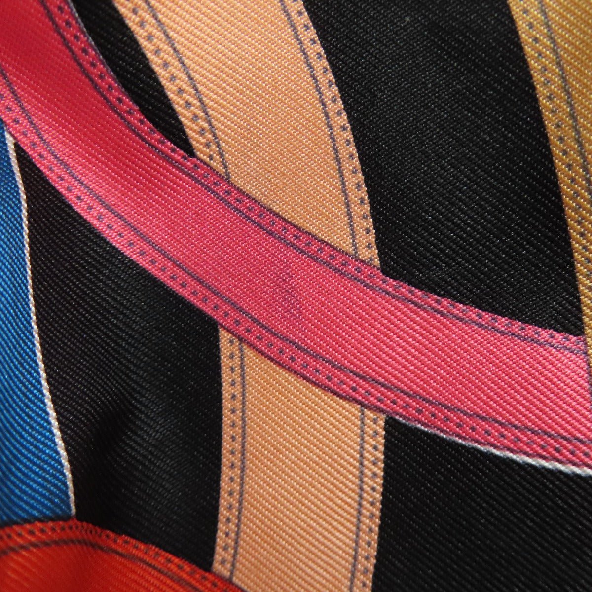 Hermès 75608007n Lightweight Backpack in Black Air Silk with Kavalkadur Print (Vintage, Circa Early 2000s) – Rare & Collectible – Pre - Owned, 100% Authentic (Genuine) 75608007n - LLUXE.CA