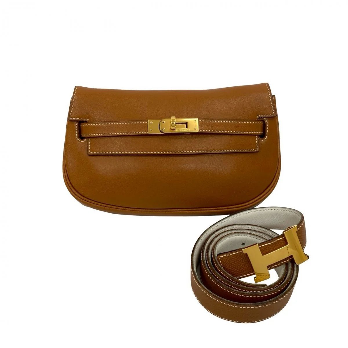 HERMÈS – Kelly Move Sling Bag – Serial 〇U – Vogarribar Leather – Maison Hermès – 2022 – 100% Authentic Pre - Owned - LLUXE.CA