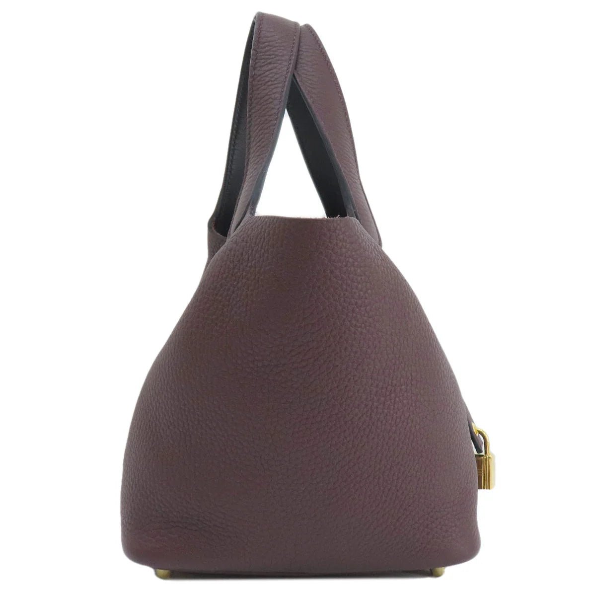 HERMÈS – Picotin Lock PM Handbag – Model No. 65714563 – Taurillon Clemence & Swift Leather – Maison Hermès – Year Unknown – 100% Authentic Pre - Owned - LLUXE.CA